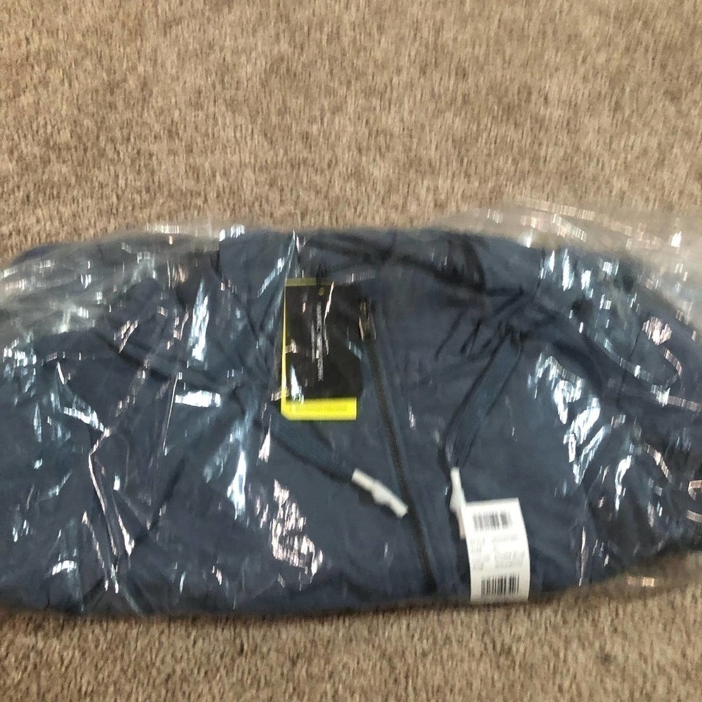 Marc New York Belltown Water Resistant Rain Coat Utility Jacket XL Storm Blue - Picture 9 of 11